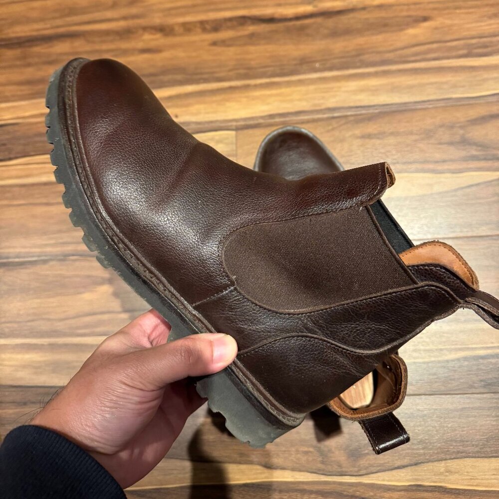 Allen Edmonds Men's Grafton Chelsea Boot Size 7.5 WIDE 3E